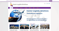Desktop Screenshot of castorlogistics.com